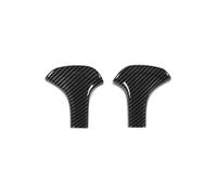 Papillons de carburateur Décoration De Pommeau De Levier De Vitesse Pour Jeep Pour Grand Cherokee 2014-2015 Pour Chrysler 300C 2012-2013-2014 Boîtier de papillon(Carbon Fiber 2PC)
