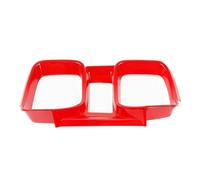 Papillons de carburateur Moulures Intérieures Pour Tableau De Bord Voiture Pour Chevy Pour Camaro 2010-2015 Accessoires De Décoration Et De Garniture Boîtier de papillon(Rouge)