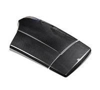 Papillons de carburateur Pour BMW Série 5 E60 Fibre Carbone Style Voiture Console Centrale Rangement Rangement Accoudoir Boîte Protection Autocollant Couverture Garniture Boîtier de papillon(Type 1)