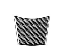 Papillons de carburateur Pour BMW Série 6 Pour M6 E63 E64 2004 2005 2006 2007 2008 2009 2010 Accessoires Fibre Carbone Intérieur De Voiture Volant Véritable Autocollant Boîtier de papillon(D)
