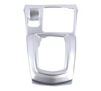 Papillons de carburateur Pour Nissan Pour Qashqai J11 2014-2020 Console Centrale De Voiture Boîte De Vitesses Cadre Garniture Couleur Autocollant Anti-rayures Boîtier de papillon(Argent mat)