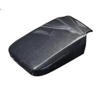 Papillons de carburateur Pour RANGE Pour ROVER SPORT 2014-2017 2018-2022 ABS Noir Fibre De Carbone Accoudoir Boîte Supérieure Couvercle Extérieur Gaine Coque Boîtier de papillon(18-22 carbon)