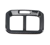 Papillons de carburateur Pour VW Pour Tiguan MK2 2017-2019 Console Centrale Boîte Rangement Accoudoir Boîte Sortie CA Évent USB Panneau Garniture Boîtier de papillon(A Carbon Look)