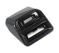 Papillons de carburateur Pour VW Pour Tiguan MK2 2017-2019 Console Centrale Boîte Rangement Accoudoir Boîte Sortie CA Évent USB Panneau Garniture Boîtier de papillon(B Carbon Look)