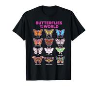 Papillons du Monde Mignon Papillon Kawaii T-Shirt