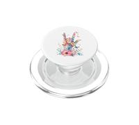 Papillons Floraux en langage des Signes Je t'aime ASL PopSockets PopGrip pour MagSafe