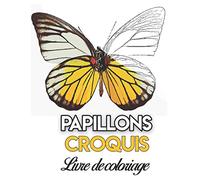 Papillons Livre de coloriage: livre de peinture aquarelle facile