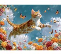 Papillons mignons Peinture par Numéros Adulte Kit 70x90cm Activité Manuelle, DIY Coloriage Par Numero pour Débutants Enfant Kits, Avec Peintures Acryliques et Pinceaux Par Pour, Décoration Mura F479