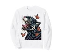 Papillons panthères Sweatshirt
