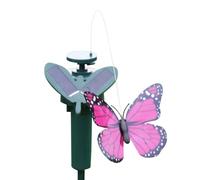 Papillons solaires pour jardin | Décoration d'extérieur - Papillon solaire réaliste à économie d'énergie pour porche, allée, aménagement paysager, balcon, allée, piscine, jardin