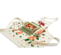 Lékué Coffret papillotte 1/2 personnes 3000119SURM017 - filtre, tablier, 2 torchons