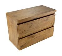 Paplinskioebel - Armoire suspendue de salle de bain - 80 x 51,5 x 39 cm - Petite armoire de lavabo - Armoire de salle de bain avec tiroirs