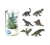 Papo 33019 - Mini Tubo Dinosauri, PVC