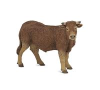 Papo - Figurine Vache Limousine Réaliste Jouet Enfant - 3ans + - Collection La Vie à la Ferme - Jeu éducatif découverte ferme - idée cadeau jouet fille garçon - 12.7 cm x 4.8 cm x 8 cm