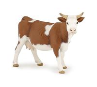 Papo - 51133 - Figurine - Animaux - Vache Simmental Multicolore