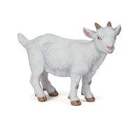 Papo- Chevreau Blanc LA Vie A LA Ferme Animaux Figurine, Cartoon, 51146, Multicolore