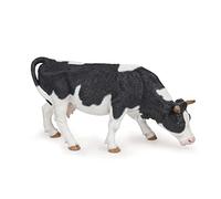 Papo - 51150 - Figurine - Animaux - Vache Noire et Blanche Broutant