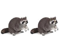 Papo - 53016 - Figurine - Animaux - Raton Laveur (Lot de 2)