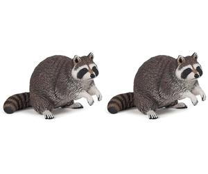 Papo - 53016 - Figurine - Animaux - Raton Laveur (Lot de 2)