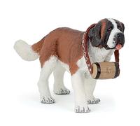 Papo - 54009 - Figurine - Animaux - Saint Bernard au Tonneau
