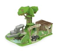 Papo - 80011 - Coffret La Réserve avec 2 Figurines incluses - Animaux Sauvages - Figurine Peinte à la Main - pour Enfant - Filles et garçons - A partir de 3 Ans