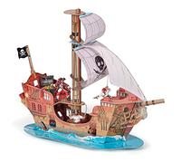 Papo - Bateau Pirate, Aventure épique sur Les Mers, Jouet pour Enfants, Corsaires et Trésors cachés, stimule l'Imagination, Parfait pour l'éveil et Le Jeu créatif dès 3 Ans. 55 * 47 cm,60256