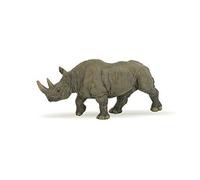 Papo Black Rhinoceros Toy Figure