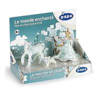 Papo - Boîte Présentoir Reine De Glace Jouet Enfant - 3 Ans + - Collection Monde Enchanté - Jeu Créatif Univers Magique - Idée Cadeau Jouet Fille Garçon