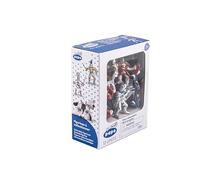 Papo - Chevaliers Mini PLUS - Tube de 12 Figurines Fantastiques et Médiévales - Jouet Enfant 3 Ans et Plus - Chevaliers Jouets Garçons - Peintes à la Main - 33022