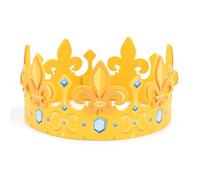 Papo - Couronne de Roi en Mousse - Déguisement Chevalier Enfant | Dès 3 ans, couronne légère et confortable pour se déguiser en roi ou chevalier lors des anniversaires et du carnaval