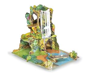 Papo - Environnement de Jeu - La jungle est un environnement ludique en carton de qualité, à monter soi-même - Jouet enfant dès 3 Ans - - 46*36 cm