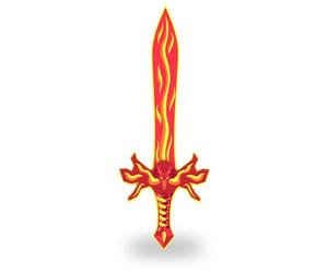 Papo - Épée De Feu Jouet Enfant - 3 Ans + - Collection Panoplies Mousse - Jeu Créatif Aventure Fantastique - Idée Cadeau Jouet Fille Garçon