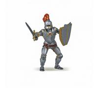 papo Fantasy/Médiéval 39244 Chevalier avec armure et plume rouge Figurine de jeu