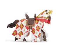 PAPO Fantasy World White Horse Fleur De Lys Toy Figure, Multi-colour (39789)