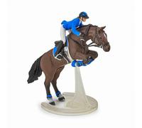 Papo Figurina Cheval Sautant Avec Jocherita
