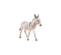 Papo - Figurine Âne De Provence Réaliste - 3 Ans + - Collection La Vie À La Ferme - Jeu Éducatif Animaux Domestiques - Idée Cadeau Jouet Fille Garçon