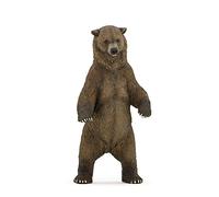 Papo - Figurine animal - Grizzli - Animaux Sauvages - Jouet enfant dès 3 Ans - Aventure dans les Forêts et Éducation sur les Écosystèmes