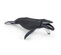 Papo - Figurine Baleine à Bosse - Jouet Enfant dès 3 Ans - Idée Cadeau Océan - 29 x 16,3 x 12,8 cm - Mammifère Marin Réaliste - Peint à la Main - Collection Monde Marin - 56001