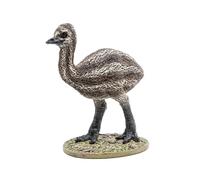 Papo - Figurine Bébé-Émeu réaliste - Collection La Vie Sauvage - Jeu éducatif oiseaux - 3 ans+