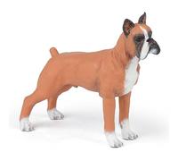 Papo - Figurine Boxer Réaliste - 3 Ans + - Collection Chiens Et Chats - Jeu Éducatif Animaux Domestiques - Idée Cadeau Jouet Fille Garçon