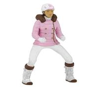 Papo Figurine Cavalière Hiver Réaliste – Collection Monde Équestre – Jeu créatif 3 ans+ Idée cadeau