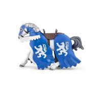 Papo Figurine Cheval du chevalier lion à la lance