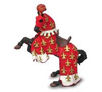 Papo – Figurine Cheval du prince Philippe rouge – Peinte à la main – À partir de 3 ans