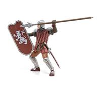 Papo - Figurine Chevalier Au Javelot Réaliste - 3 Ans + - Collection Fantastique & Médiéval - Jeu Créatif Défenseur Royaume - Idée Cadeau Jouet Fille Garçon
