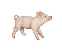 Papo - Figurine Cochon Réaliste - 3 Ans + - Collection La Vie À La Ferme - Jeu Éducatif Animaux De Ferme - Idée Cadeau Jouet Fille Garçon