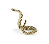 Papo Figurine Crotale Réaliste Jouet Enfant Collection La Vie Sauvage 3 Ans | Jeu éducatif découverte des reptiles | 16.2 x 4.3 x 2.7 cm | peinte à la main | idée cadeau original pour fille garçon