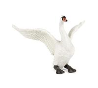 Papo - Figurine Cygne Blanc Réaliste - 3 Ans + - Collection La Vie Sauvage - Jeu Éducatif Oiseaux Aquatiques - Idée Cadeau Jouet Fille Garçon