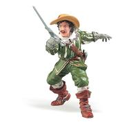 Papo – Figurine D'Artagnan réaliste – Collection Historiques – Jeu créatif Mousquetaires – 3 ans+