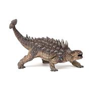 Papo - Figurine Dinosaure Ankylosaure - Jouet Enfant 3 Ans et Plus - 13,8 x 6,8 x 8,2 cm - Dinosaure Cuirassé Ultra Réaliste - Peint à la Main - Collection Crétacé - 55015