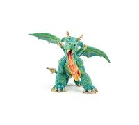 Papo Figurine Dragon Molloss Monde Fantastique 14 cm Bleu-vert 39209